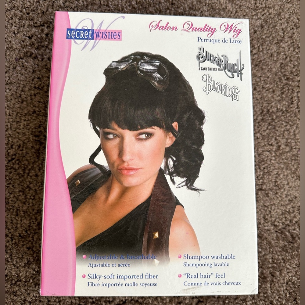 Sucker Punch Blondie Adult Costume Wig